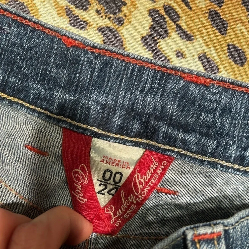 Lucky Brand Dark Wash Cropped Jeans - Picture 4 of 9